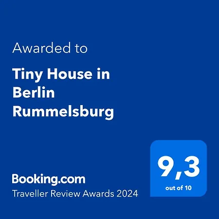 펜션 Tiny House In Rummelsburg *